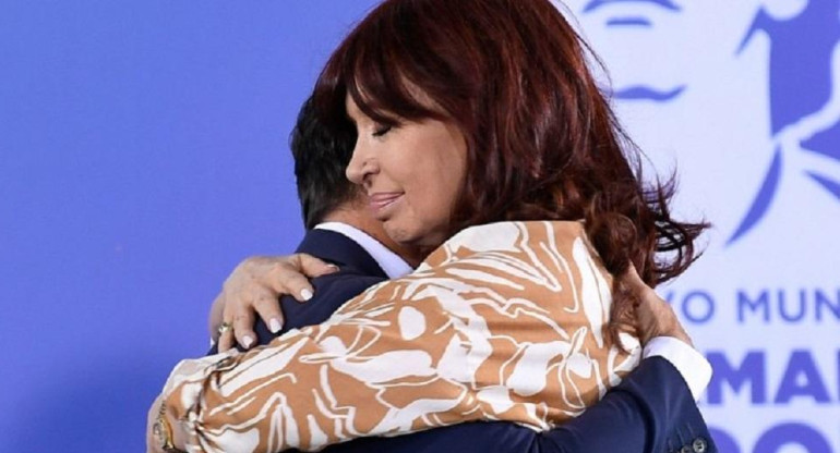 Axel Kicillof y Cristina Fernández de Kirchner, NA