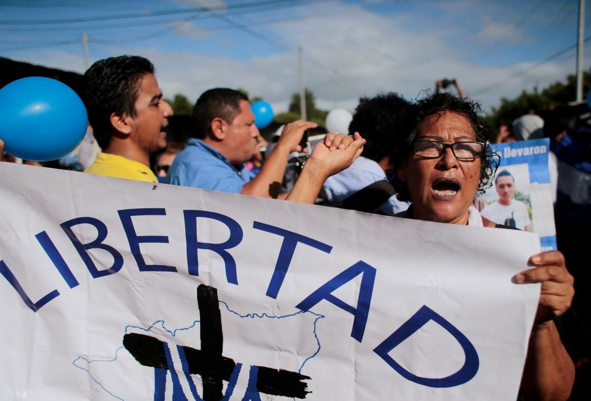 Nicaragua, protestas por presos políticos, Foto Reuters