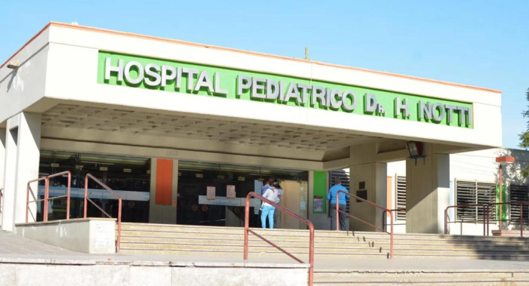 Hospital pediátrico Humberto Notti. Foto: Google Maps