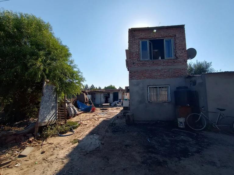 El domicilio donde fue asesinado a balazos un hombre en Rosario. Foto: Google Maps