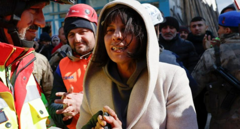 Mujer rescatada en Turquía_NA