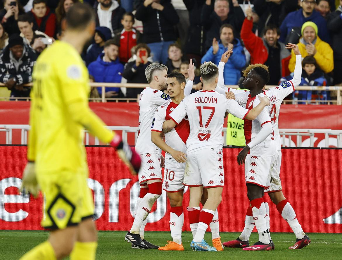 Monaco vs PSG, Ligue 1. Foto: REUTERS