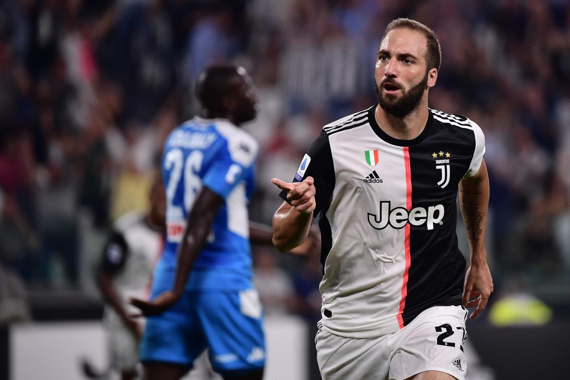 Gonzalo Higuaín; Juventus. Foto: NA.