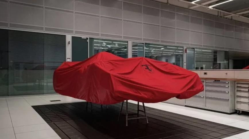 El nuevo monoplaza SF-23 de Ferrari. Foto: Twitter @ScuderiaFerrari