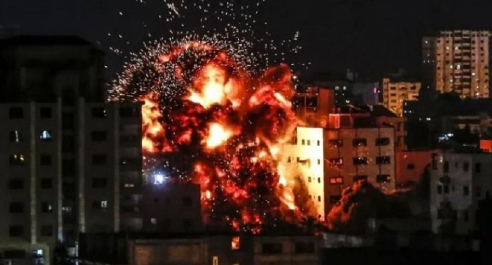 Bombardeo en Gaza, Na