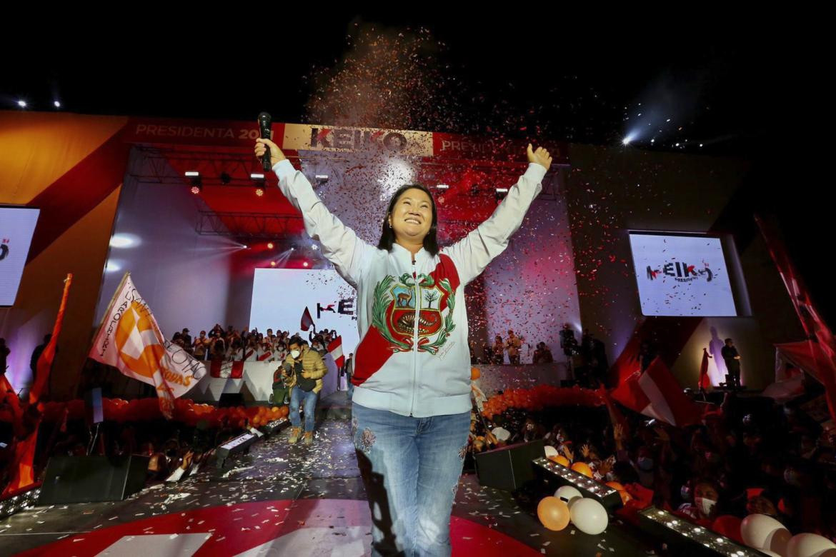 Keiko Fujimori; Perú. Foto: NA.