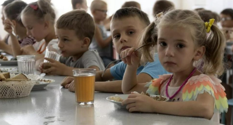 Rusia secuestró niños ucranianos_NA