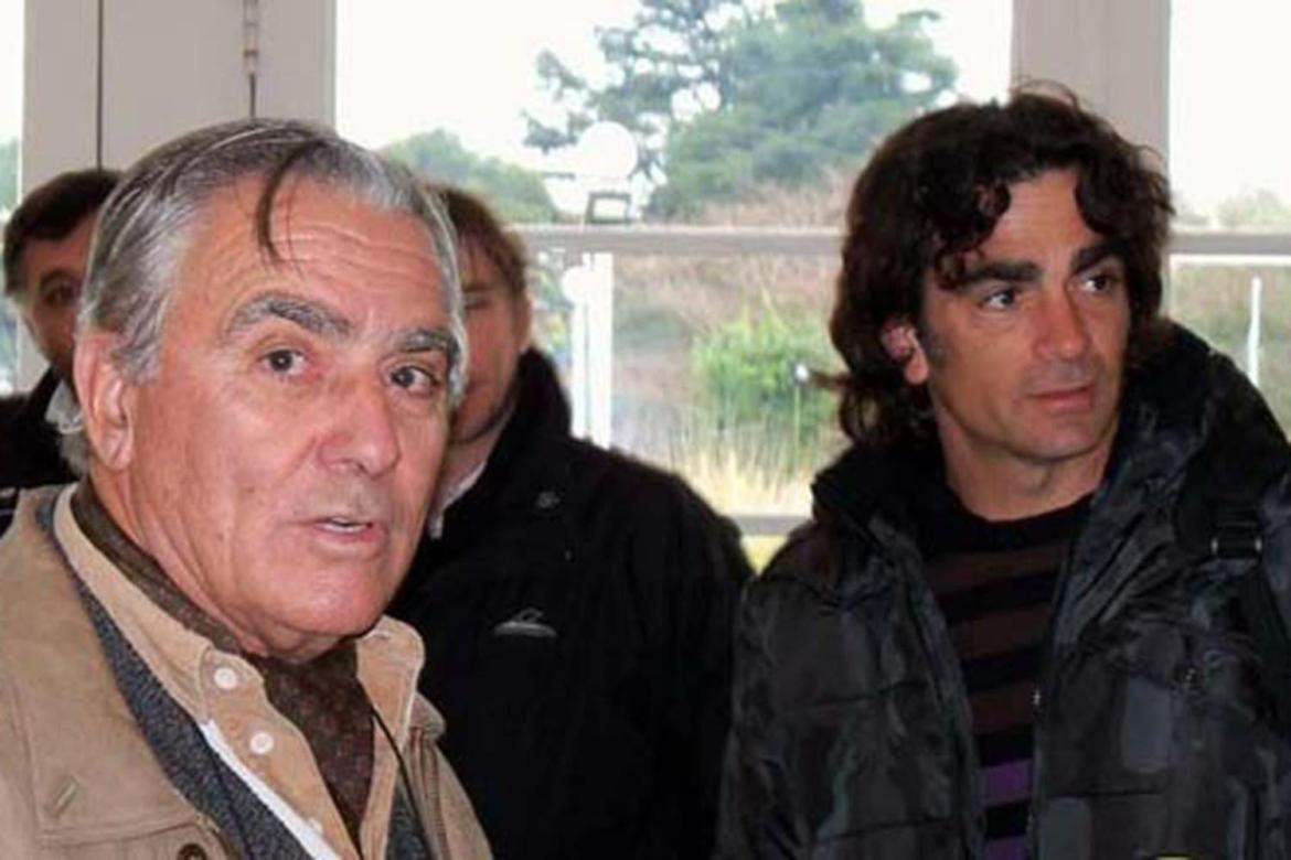 Guillermo Pérez Roldán junto a Raúl Pérez Roldan.