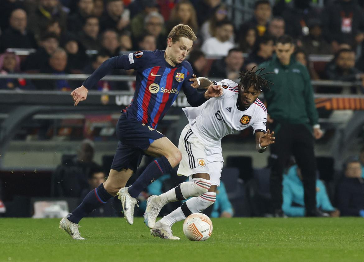 Europa League, Barcelona vs. Manchester United. Foto: REUTERS