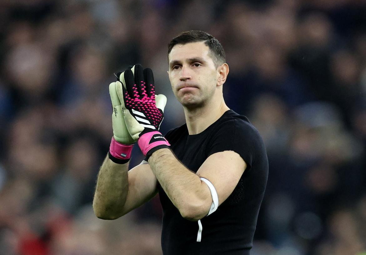 Emiliano Martínez; Aston Villa. Foto: Reuters.