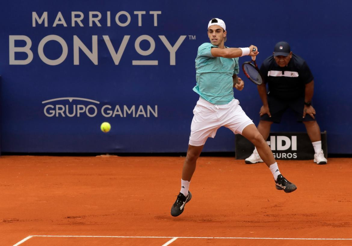 Francisco Cerúndolo en el Argentina Open.