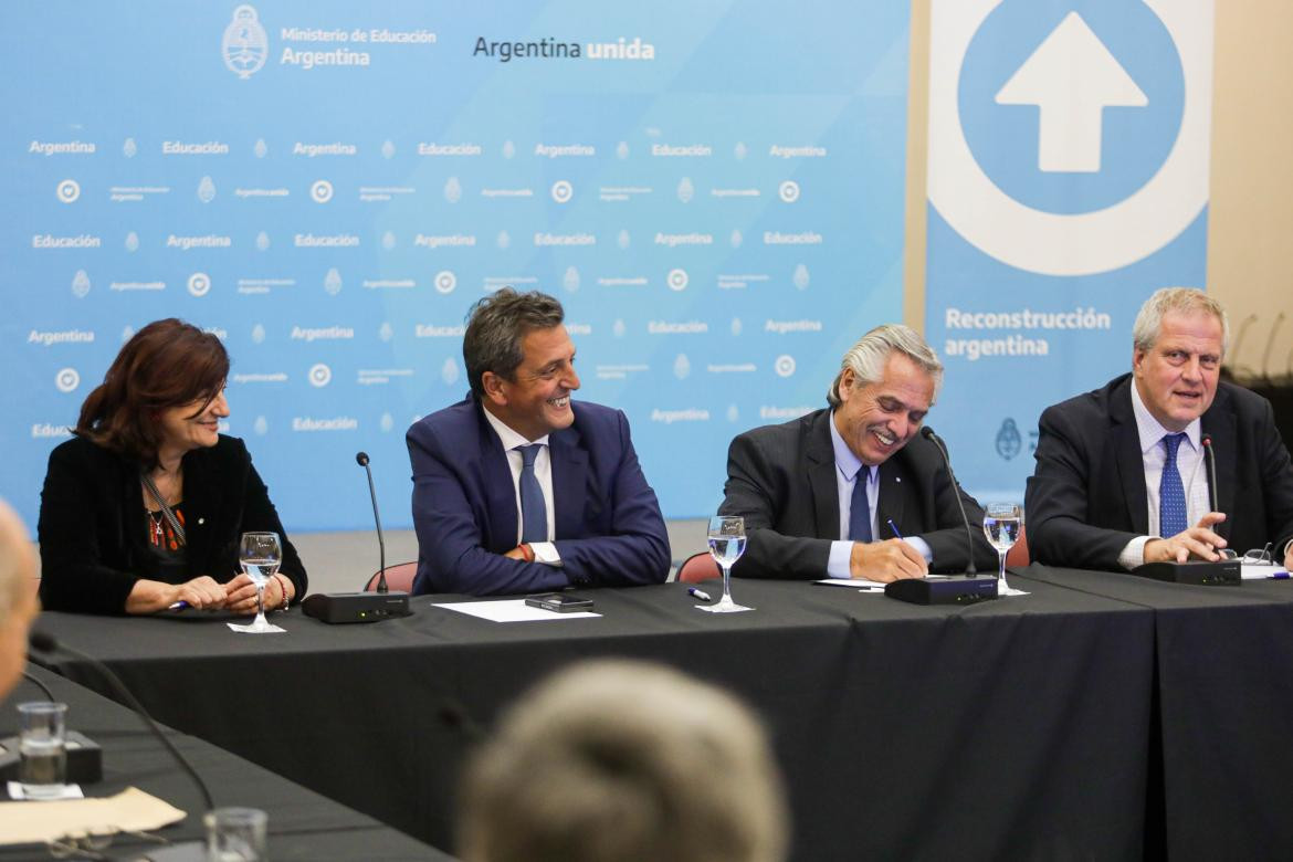 Aumento salario docente_foto Télam