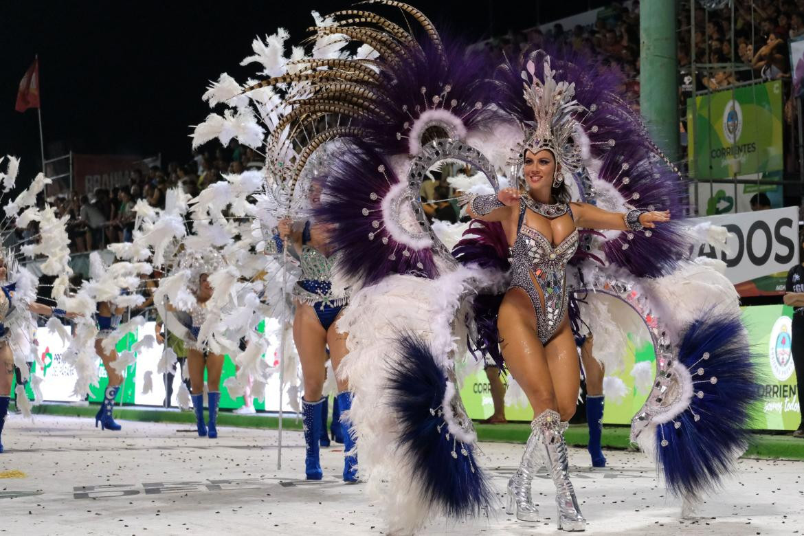 Carnaval de Corrientes 2023. Foto: Télam.