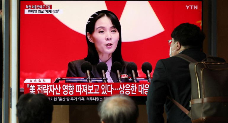 Kim Yo-Jong, diplomática norcoreana y hermana de Kim Jong-Un. Foto: Reuters.