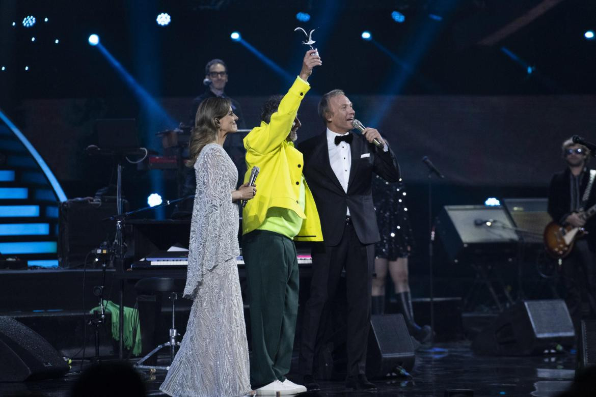 Fito Páez en Viña del Mar. Foto: EFE.