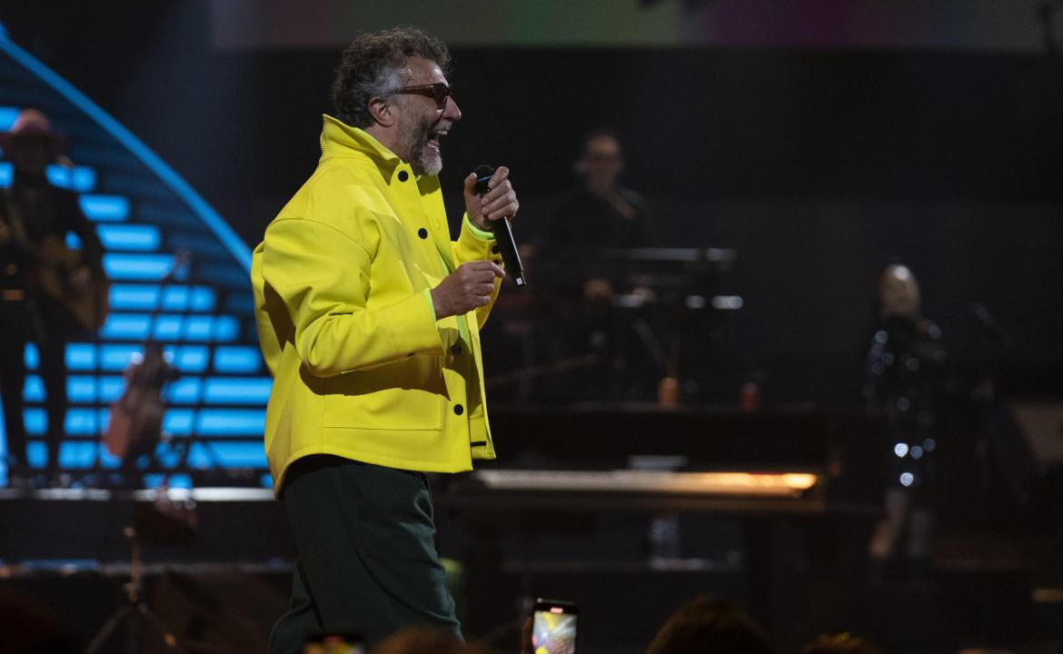 Fito Páez en Viña del Mar. Foto: EFE.