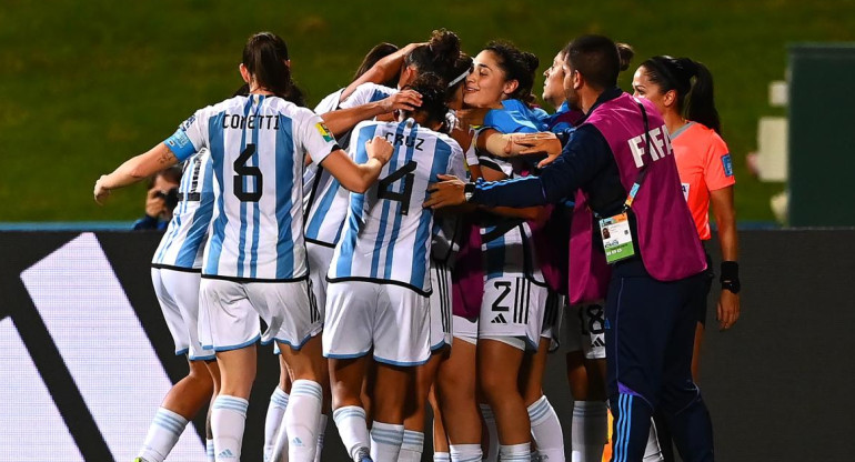 Triunfo de la Selección femenina en el amistoso ante Nueva Zelanda. Foto: @Argentina.