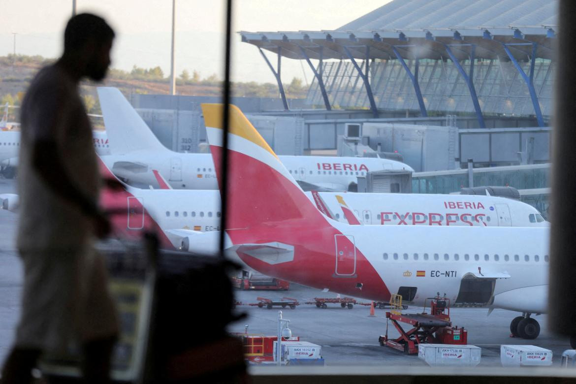 Aerolínea Iberia. Foto: REUTERS.