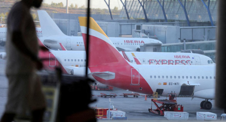 Aerolínea Iberia. Foto: REUTERS.