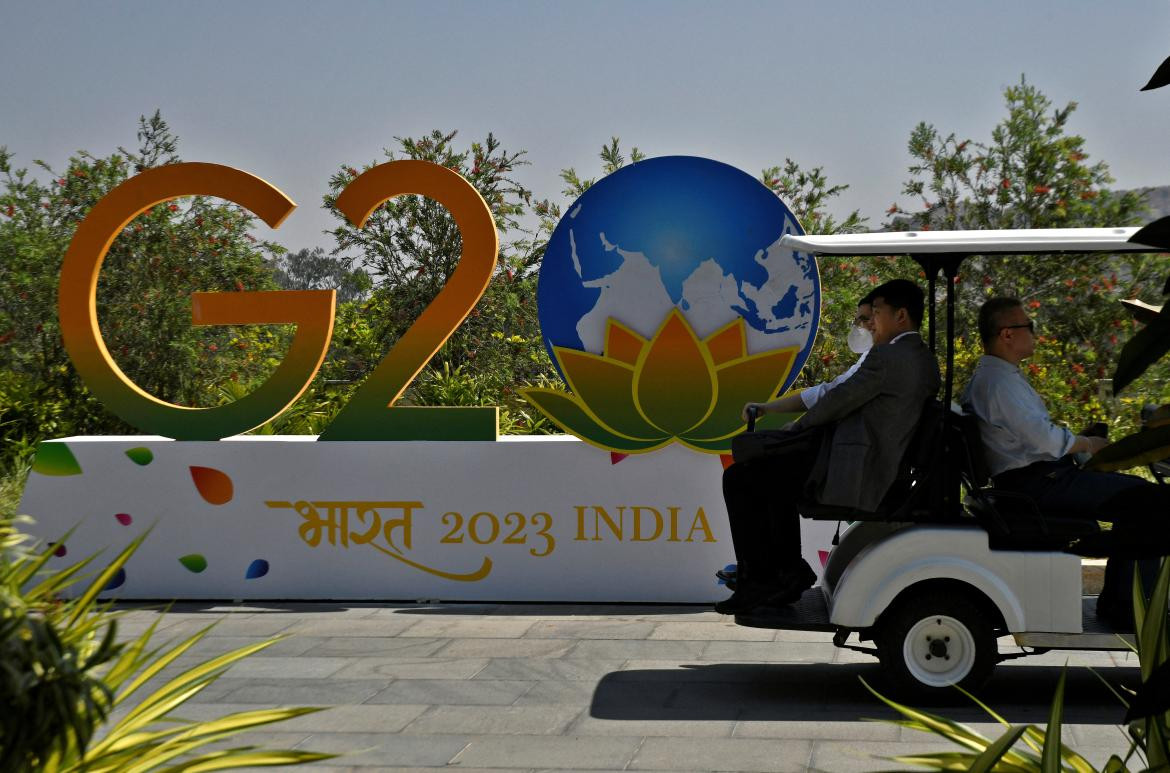 G20 2023 en la India. Foto: REUTERS.