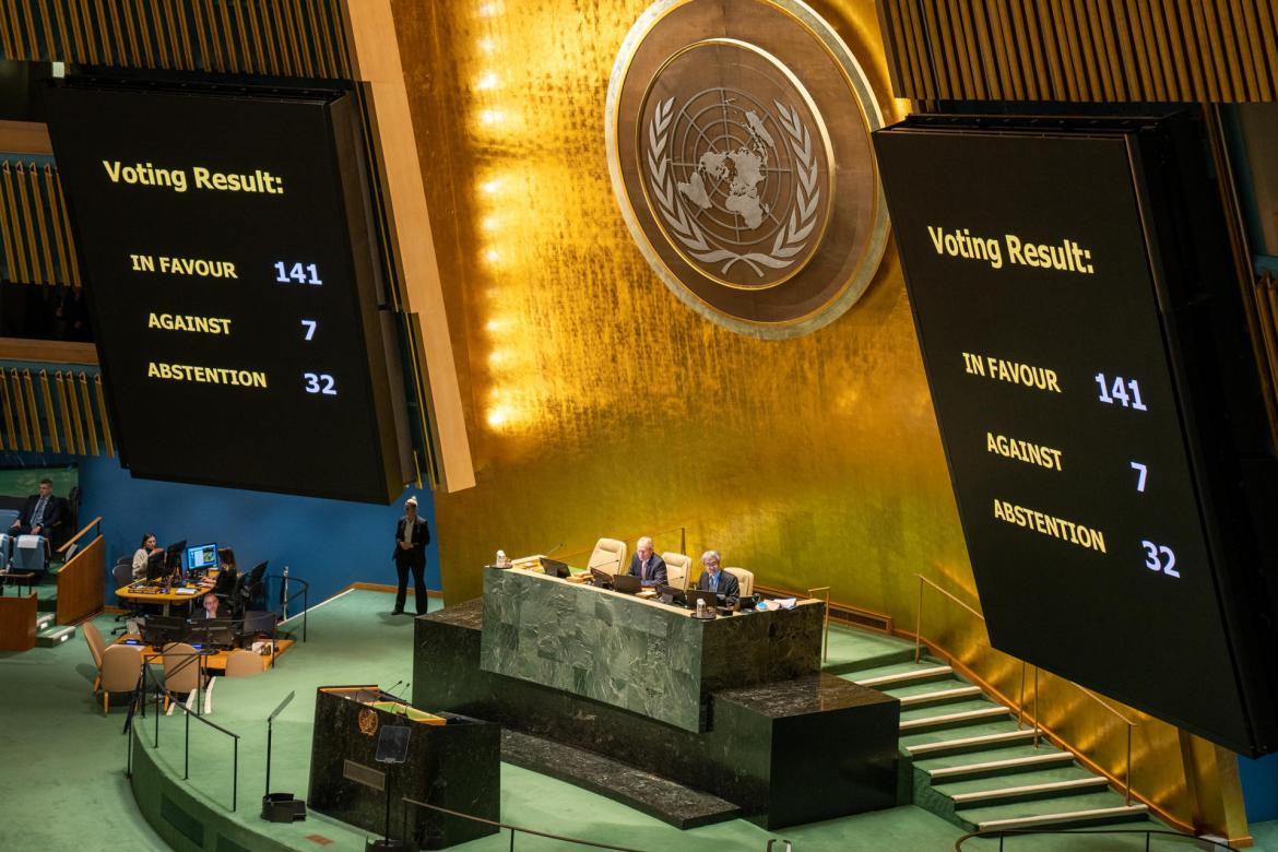 La resolución que pide retirada de Rusia cosecha 141 votos en Asamblea de ONU. EFE