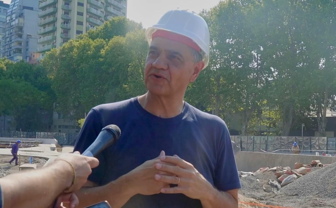 Jorge Macri recorrió las obras del nuevo proyecto urbanístico de la Ciudad