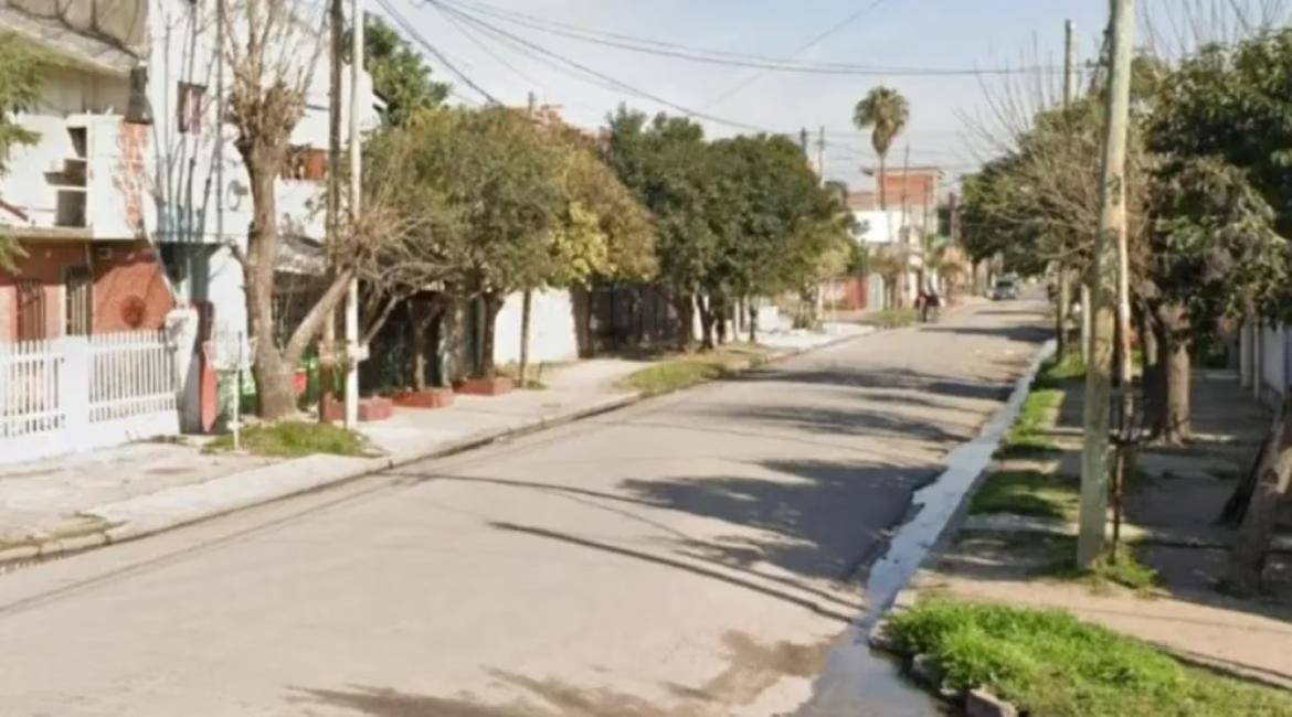 La casa de Garzón al 6800 en González Catán donde ocurrió el femicidio. Foto: Google Maps