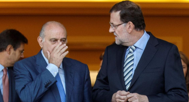 Jorge Fernández Díaz, exministro junto a Rajoy. Foto: REUTERS