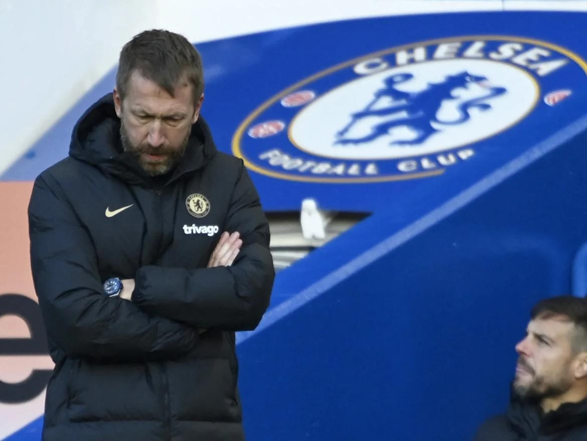 Graham Potter, técnico de Chelsea. Foto: REUTERS