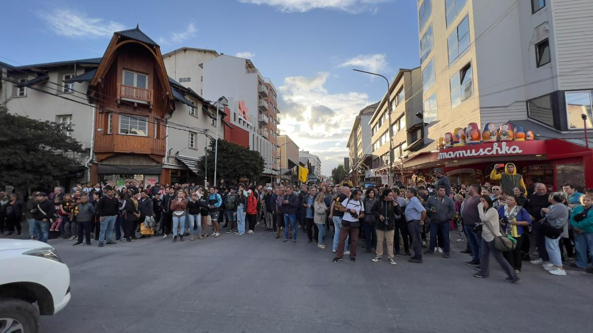 Javier Milei en Bariloche_Twitter