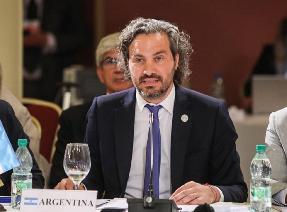 Santiago Cafiero, ministro de Relaciones Exteriores y Culto, Gobierno, NA
