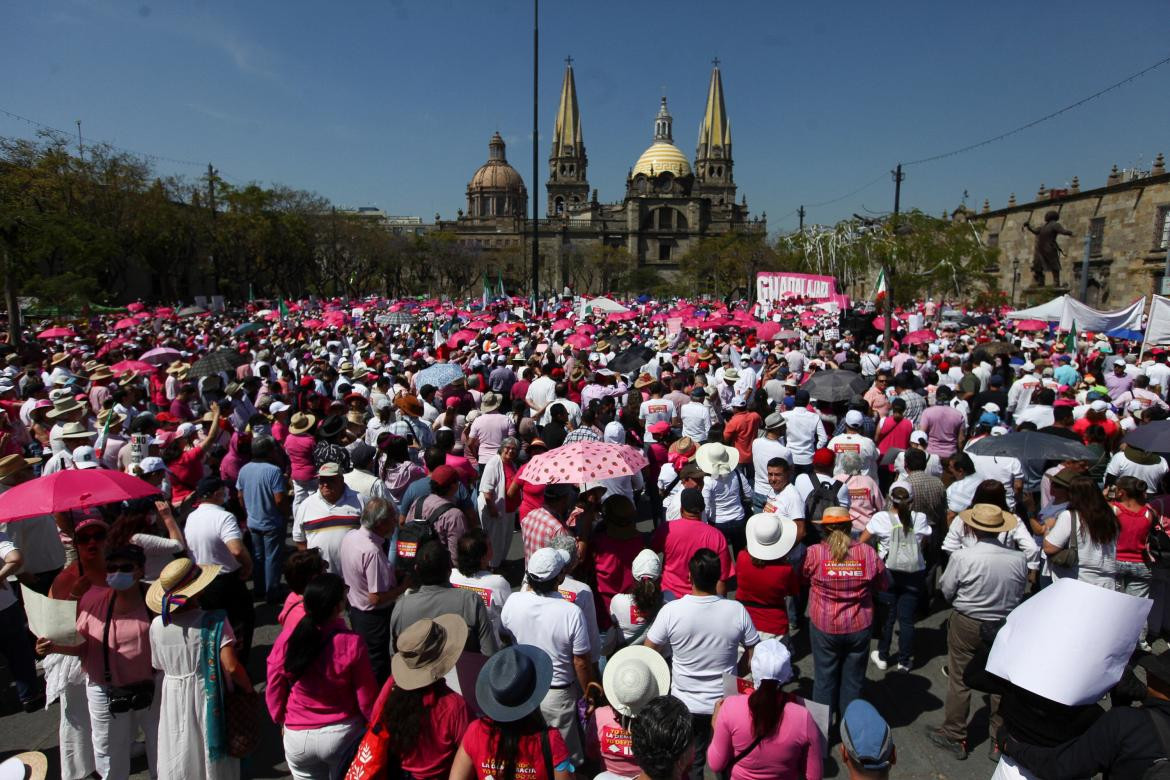 Manifestaciones en México, Reuters