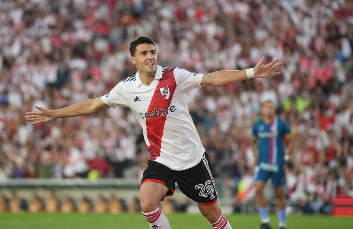 José Paradela; River Plate-Arsenal. Foto: NA.
