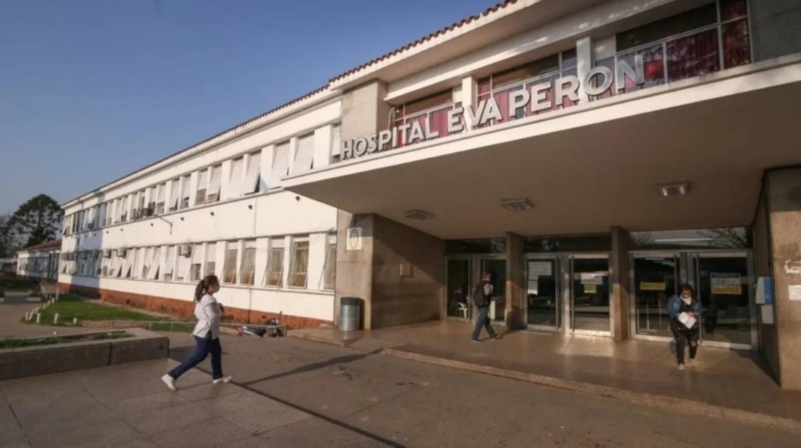 Hospital Eva Perón de Rosario. Foto: Rosario 3