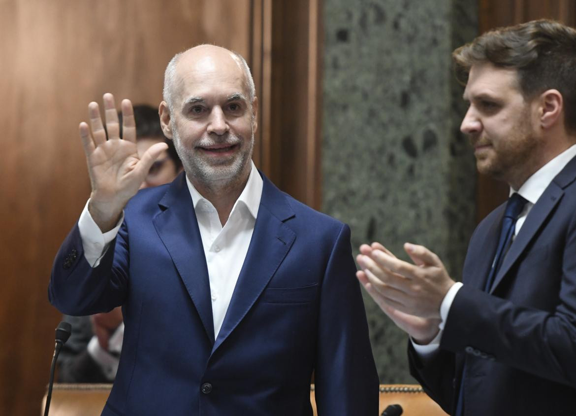 Horacio Rodríguez Larreta, sesiones ordinarias, foto Télam	