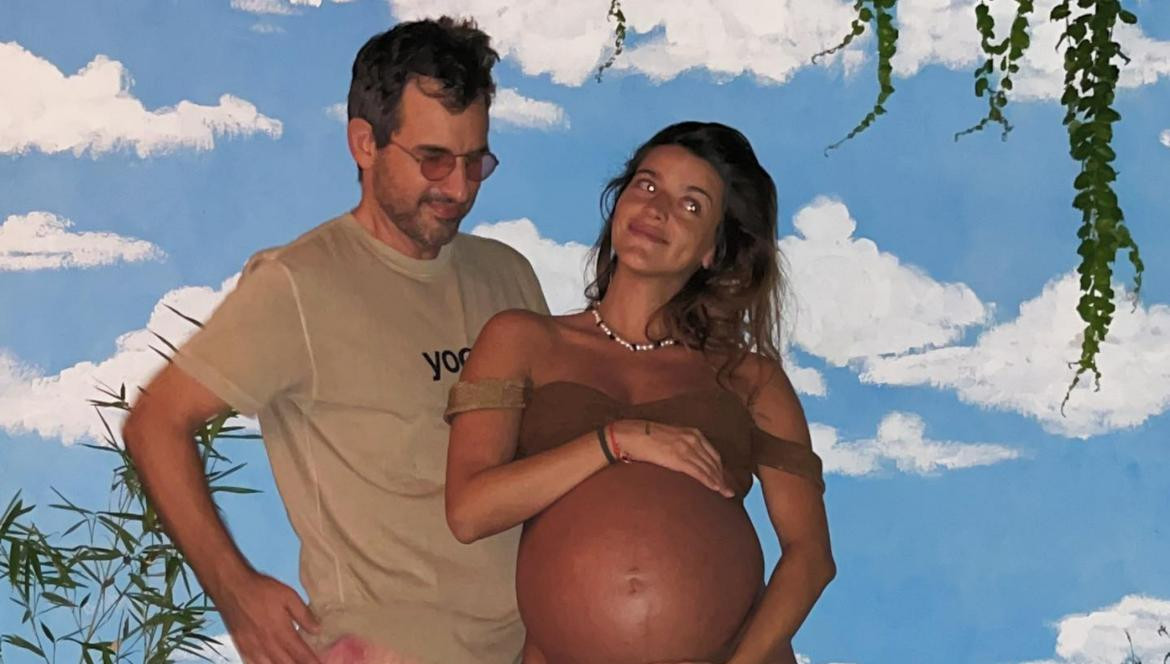 Calu Rivero cuando estaba embarazada. Foto: Instagram.