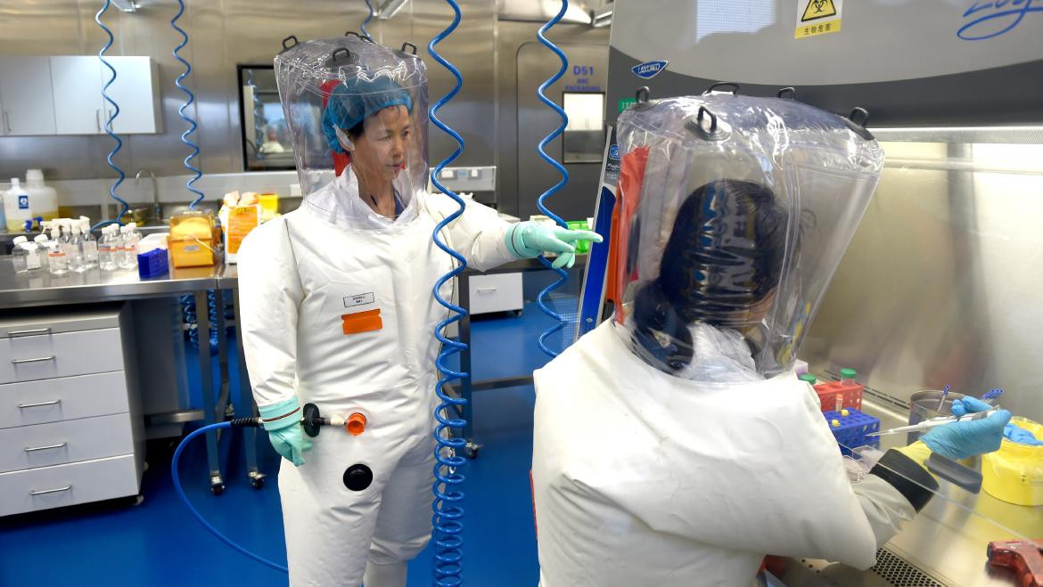 Coronavirus, laboratorio chino. Foto: REUTERS
