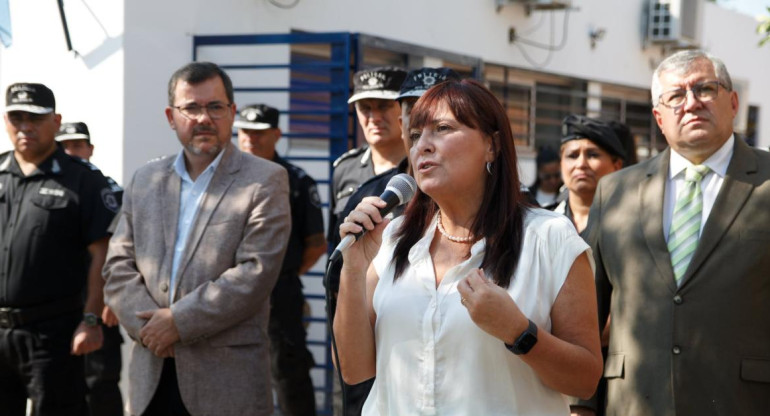 Celia Arena; Ministra de Gobierno de Santa Fe. Foto: Twitter @celiaarena.