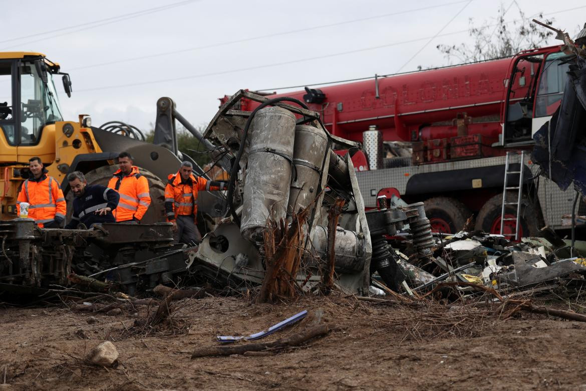 Choque de trenes en Grecia_Reuters