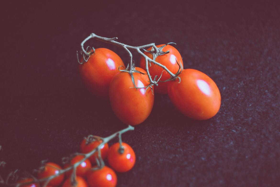 Tomates. Foto: Unsplash Markus Spiske.