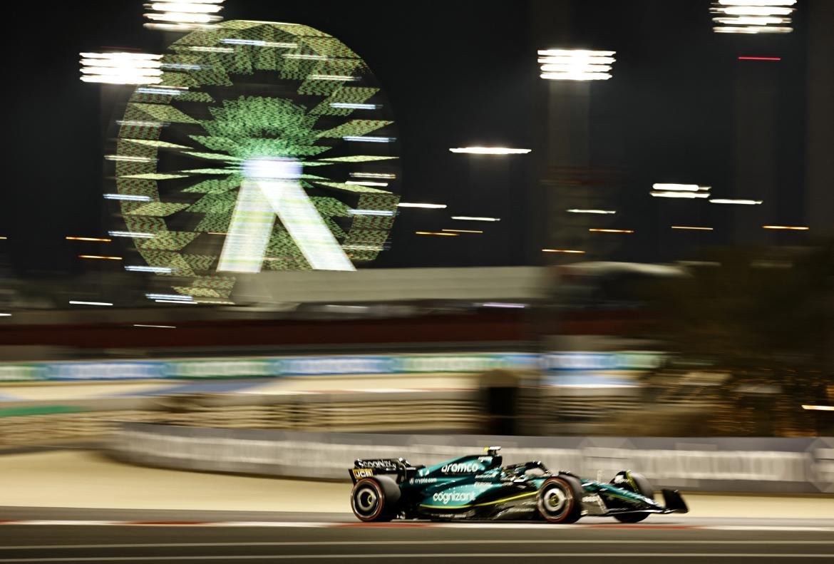 Fernando Alonso; Gran Premio de Bahréin 2023. Foto: Reuters.