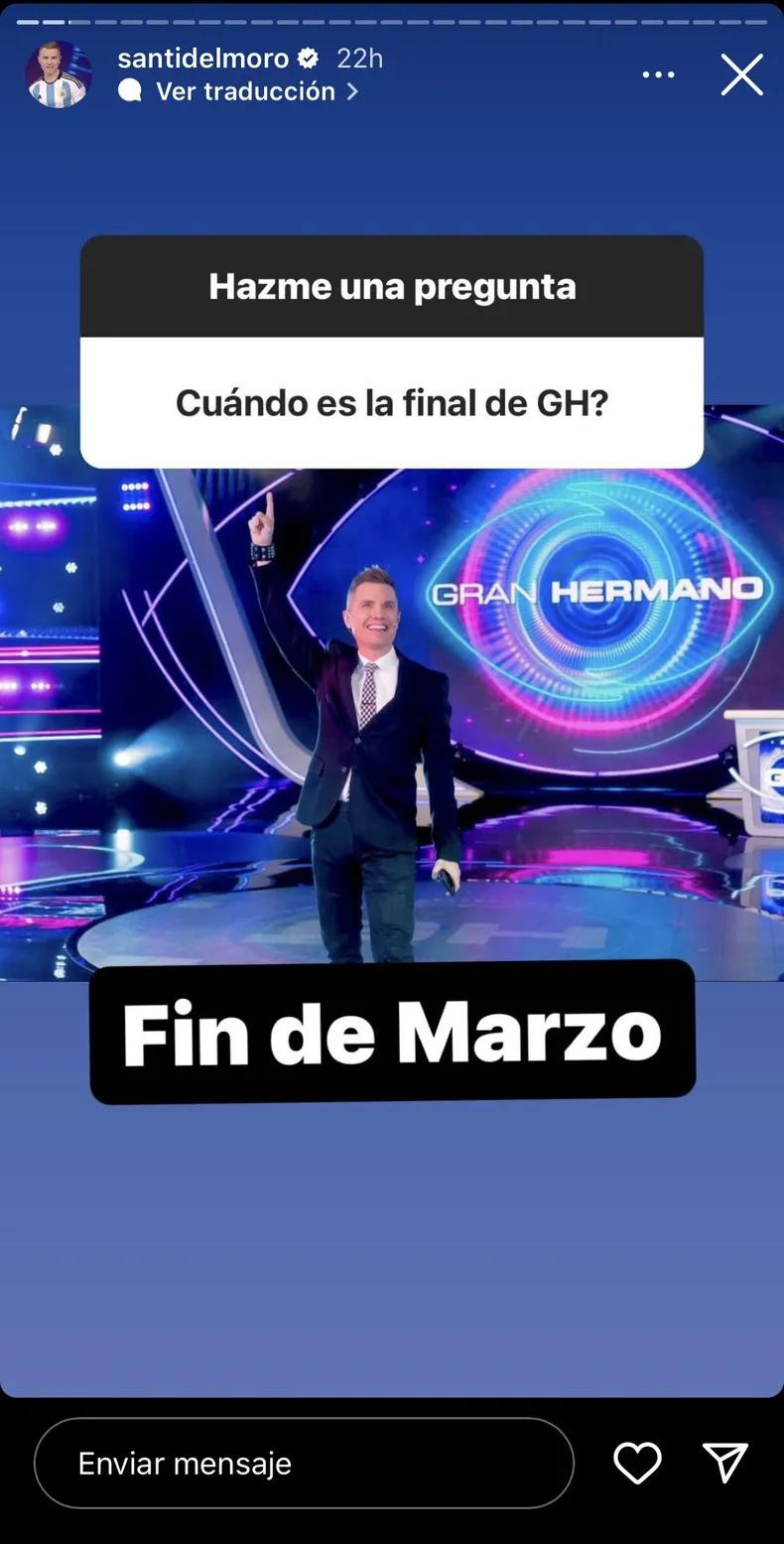 La final de GH. Foto: Instagram.