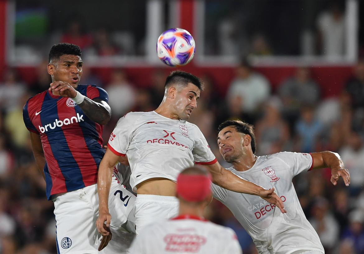 Foto final; Huracán-San Lorenzo. Foto: Télam.