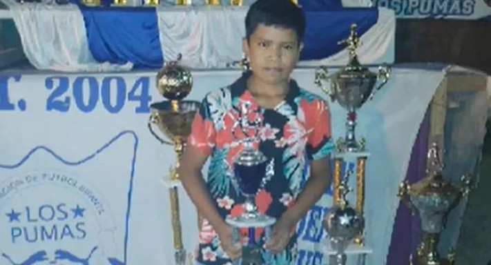 Máximo tenía 12 años y murió de un disparo en el pecho. Foto: NA.