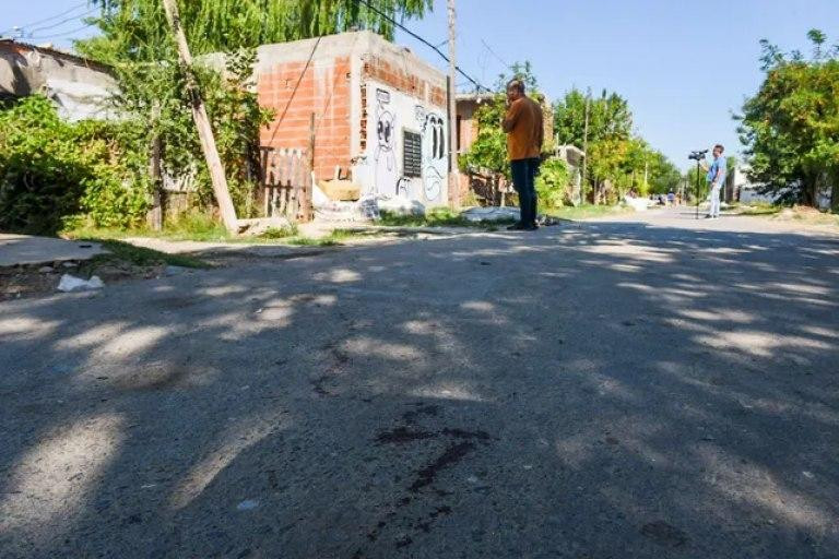 La balacera sucedió en el barrio Empalme Graneros, Rosario. Foto: NA.