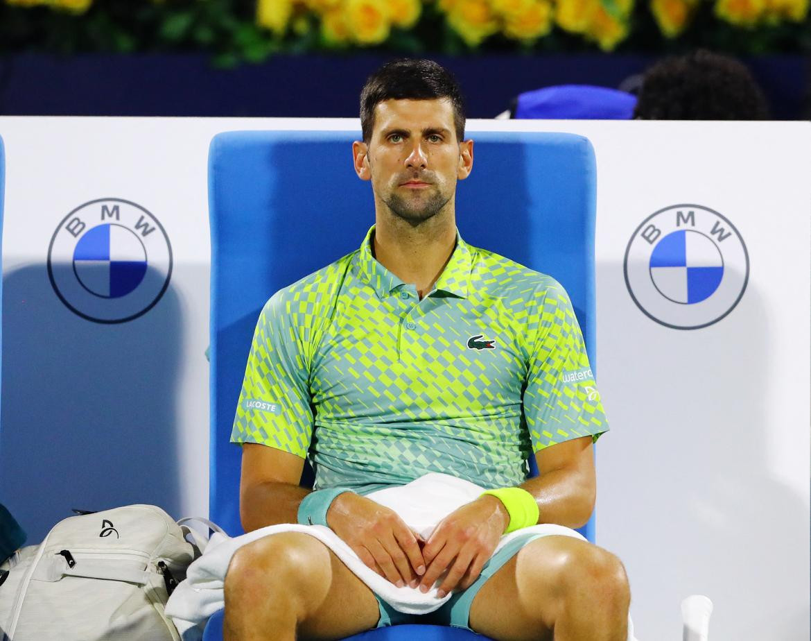 Novak Djokovic; Dubai. Foto: Reuters.