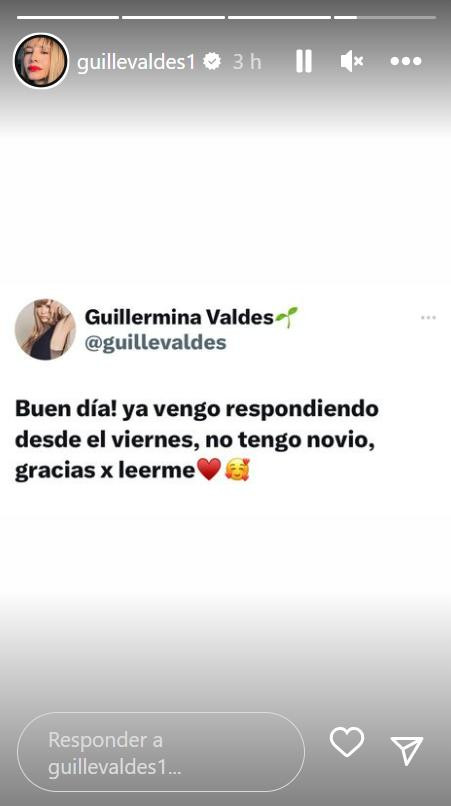 La historia de Guillermina Valdés. Foto: Instagram.