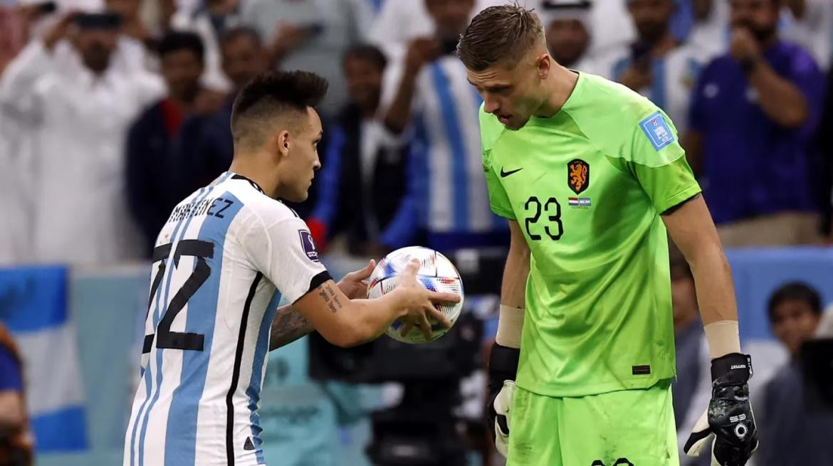 Lautaro Martínez, Selección Argentina. Foto: EFE