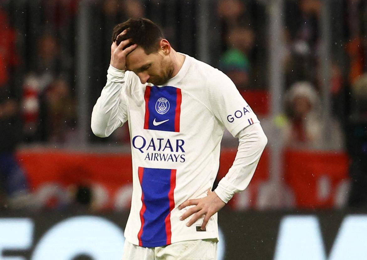 Lionel Messi, PSG, Champions League. Foto: REUTERS