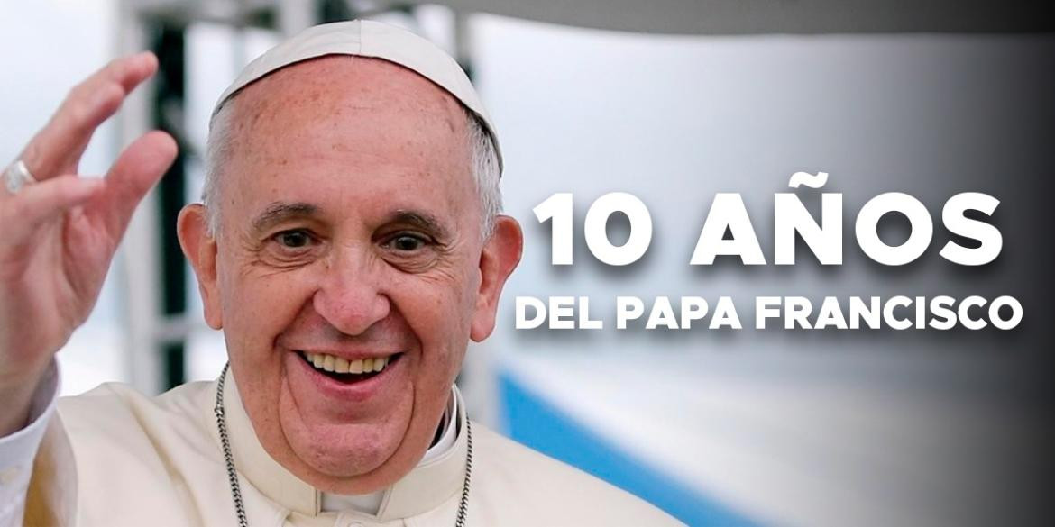 10 años del Papa Francisco, Canal 26